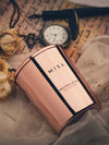 HEREBENE Luxe Minimalist Candle – White Matte Glass Jar