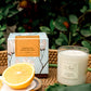 HEREBENE Scented Soy Candle  – Elegant Floral Gift Box Edition