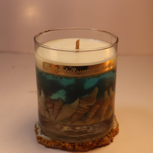 HEREBENE Sea Shell Scented Gel Candle