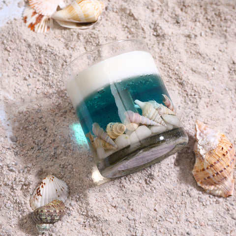 HEREBENE Sea Shell Scented Gel Candle