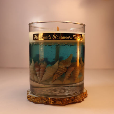 HEREBENE Sea Shell Scented Gel Candle